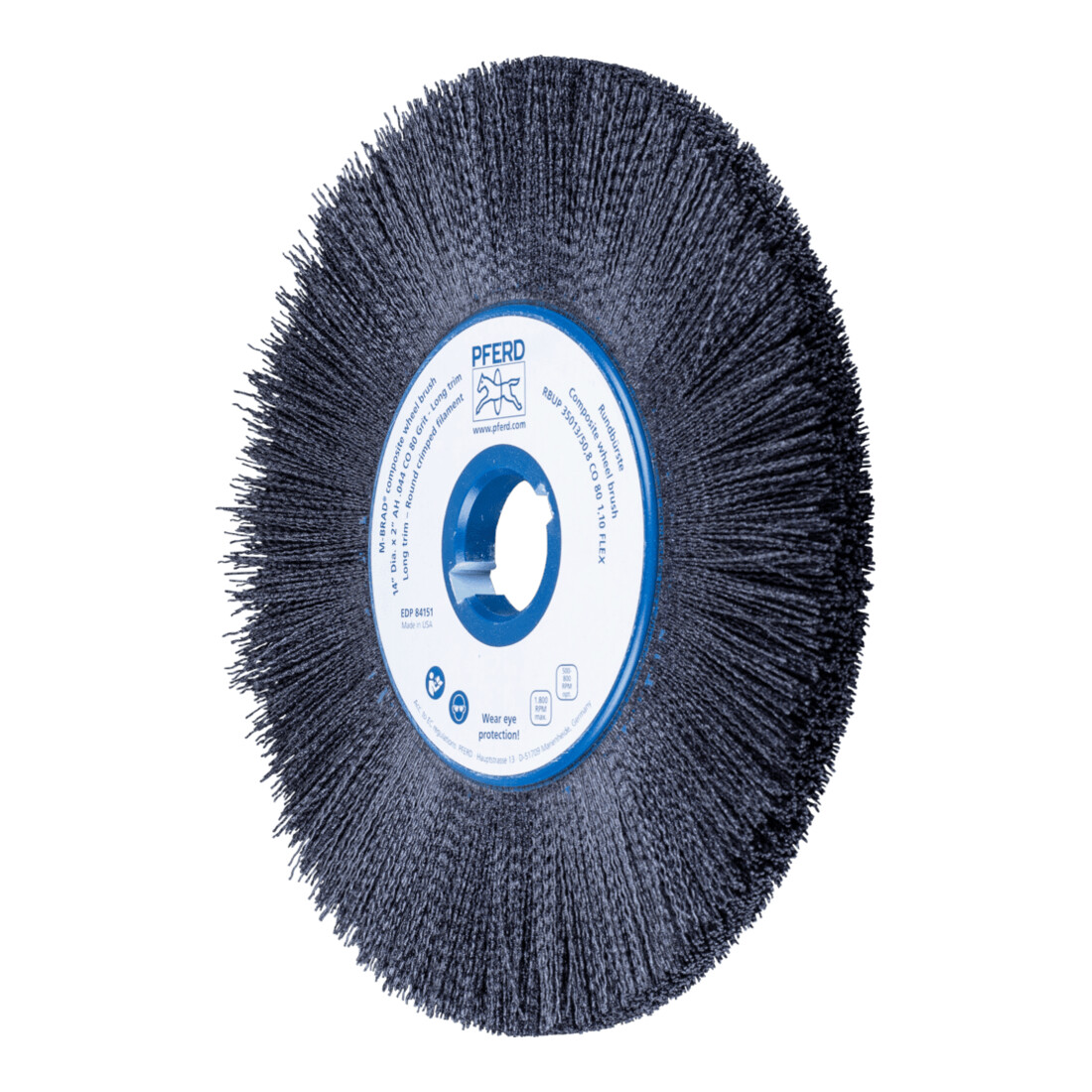 Brosses plates, non torsadées PFERD - RBUP 35013/50,8 CO 80 1,10 FLEX