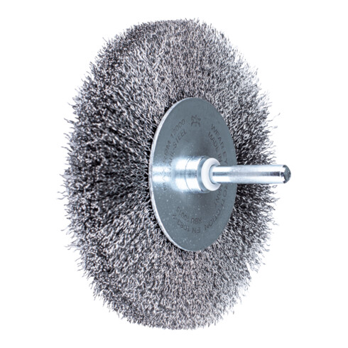 Brosses plates sur tige, non torsadées PFERD - RBU 10015/6 ST 0,20