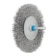 Brosses plates sur tige, non torsadées PFERD - RBU 10020/6 INOX 0,20-1