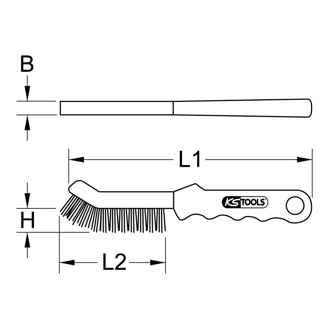 Brosses pour étrier de frein