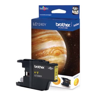BROTHER Cartouche d'encre LC-1240Y jaune
