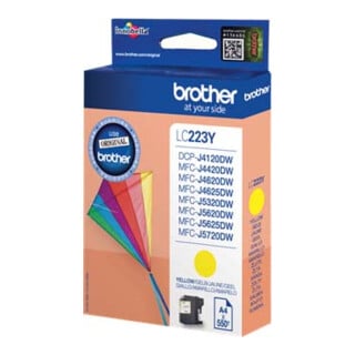 BROTHER Cartouche d'encre LC-223Y jaune