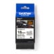 BROTHER Cassette de ruban TZe-FX241 blanc sur noir