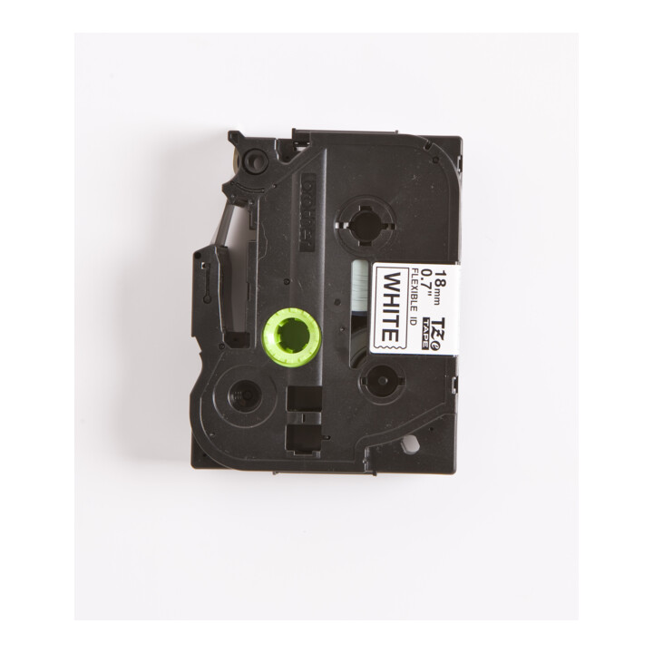 BROTHER Cassette de ruban TZe-FX241 blanc sur noir