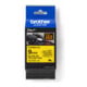 BROTHER Cassette de ruban TZe-FX621 jaune noir