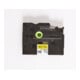BROTHER Cassette de ruban TZe-FX621 jaune noir