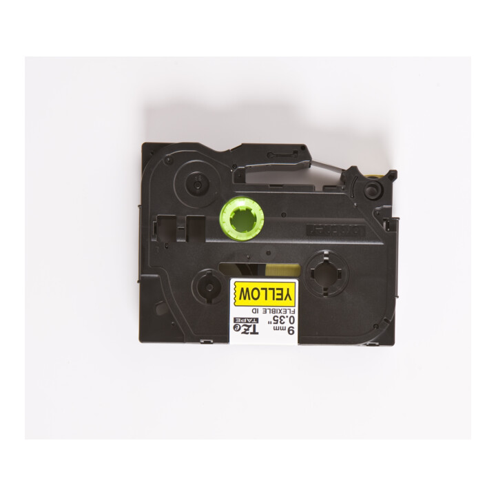 BROTHER Cassette de ruban TZe-FX621 jaune noir
