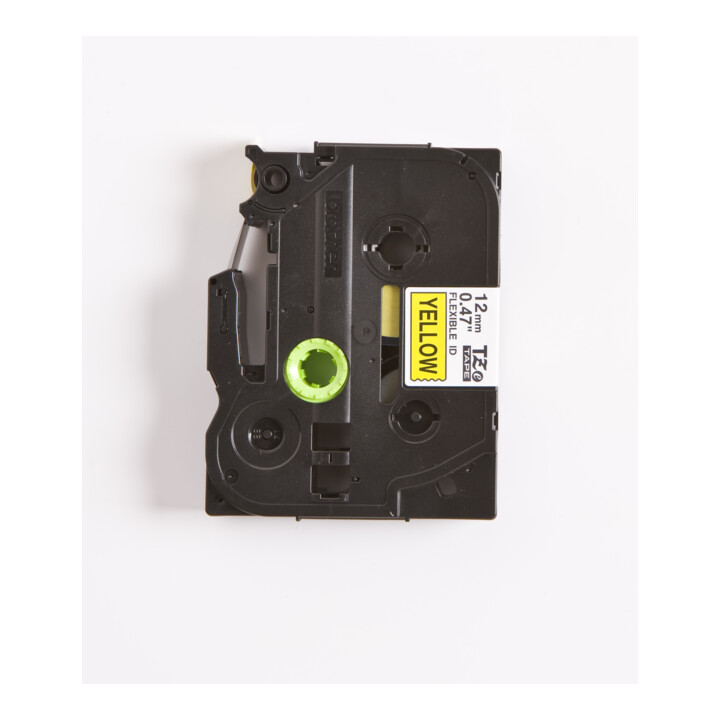 BROTHER Cassette de ruban TZe-FX631 jaune noir