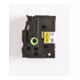 BROTHER Cassette de ruban TZe-FX661 jaune noir