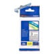 BROTHER Cassette de ruban TZe-M921 noir argent mat