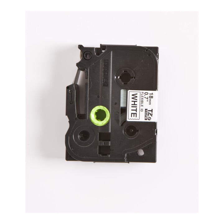 BROTHER Schriftbandkassette TZe-FX241 weiß schwarz