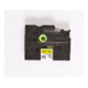 BROTHER Schriftbandkassette TZe-FX621 gelb schwarz