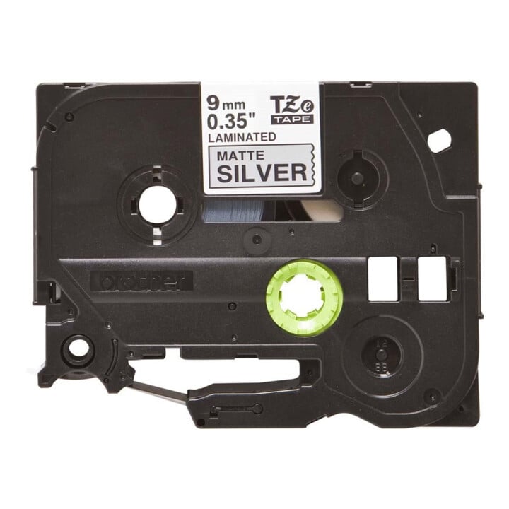 BROTHER Schriftbandkassette TZe-M921 schwarz silber-matt