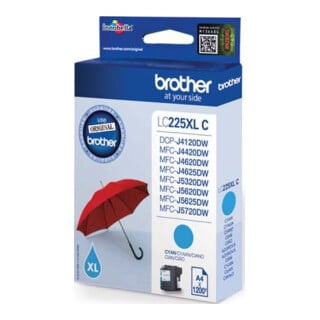 BROTHER Tintenpatrone LC-225XLC cyan