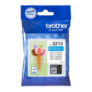 BROTHER Tintenpatrone LC-3213C cyan