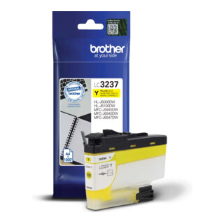 BROTHER Tintenpatrone LC-3237Y gelb
