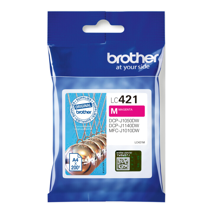 BROTHER Tintenpatrone LC-421M magenta