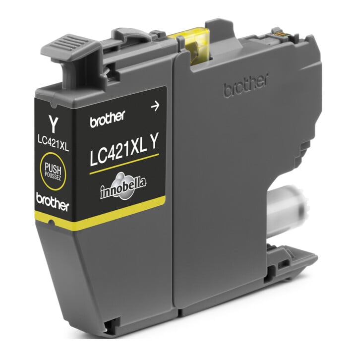 BROTHER Tintenpatrone LC-421XLY gelb