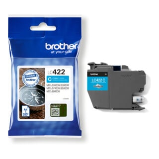 BROTHER Tintenpatrone LC-422C cyan