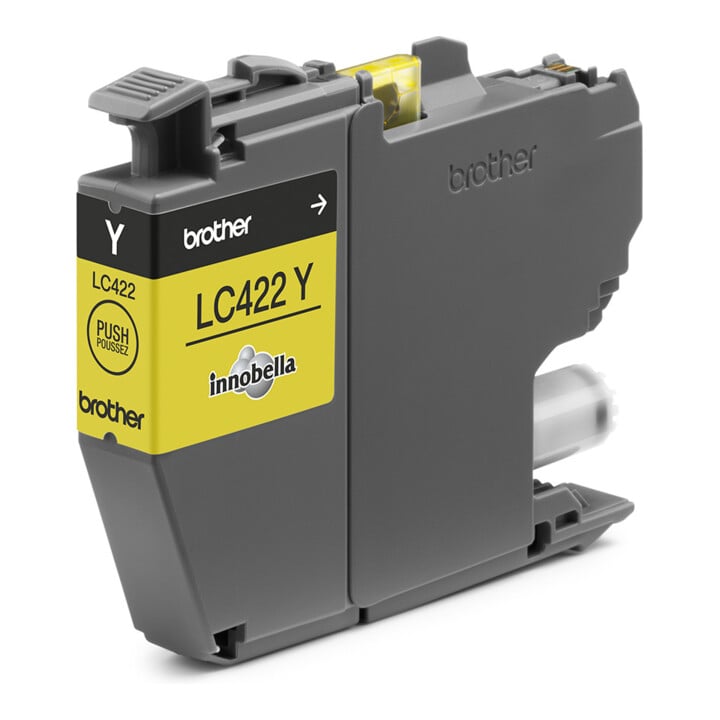 BROTHER Tintenpatrone LC-422Y gelb