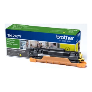 BROTHER Tonerkartusche TN-247Y Gelb ca.2300 Seiten Jumbo-Toner