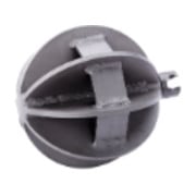 Broyeur à boulets Rothenberger avec accouplement de 22 mm, 8 lames, D=115mm-4