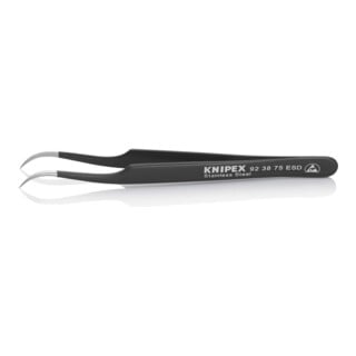 Brucelles de précision ESD Knipex