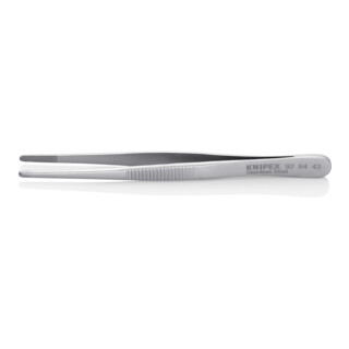 Brucelles de précision, forme émoussée Knipex