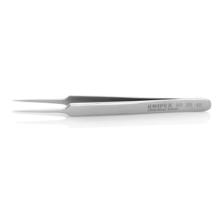 KNIPEX 92 22 12 Pincettes de précision pointe d'aiguille, forme droite