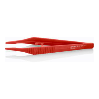 Brucelles en plastique, bouts carrés émoussés, forme pointue Knipex