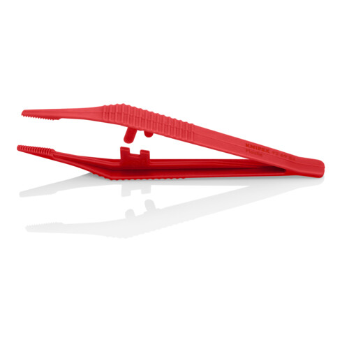 Brucelles en plastique, bouts carrés émoussés, forme pointue Knipex