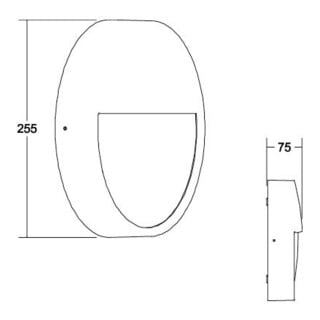 brumberg Applique murale LED 230V 3000/4000/5700K 10037173