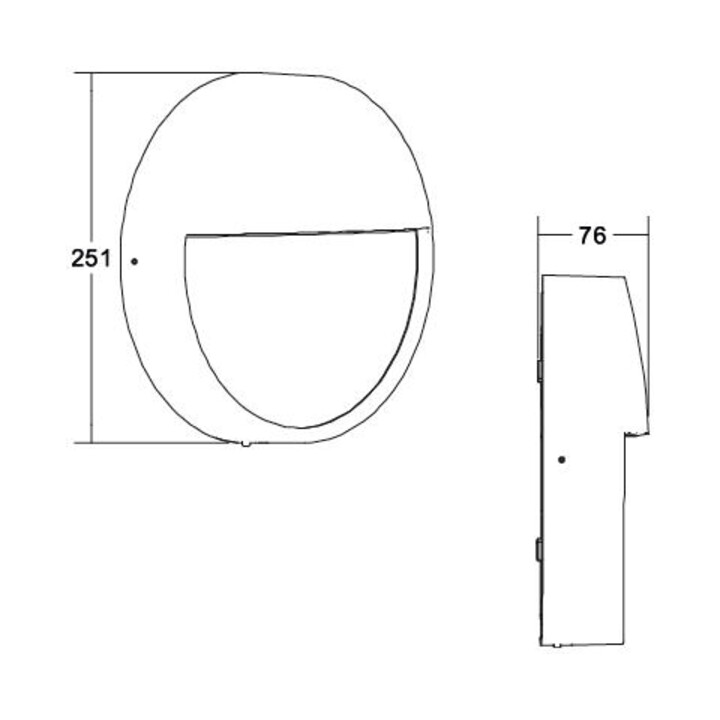 brumberg Applique murale LED 230V 3000/4000/5700K 10137173