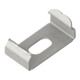 brumberg Clip de fixation 53034000 acier argenté Set 2 pièces