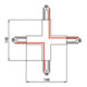 brumberg Connecteur croisé 87130070 blanc