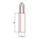 brumberg DALI-Alimentation finale SL gauche blanc 87167070