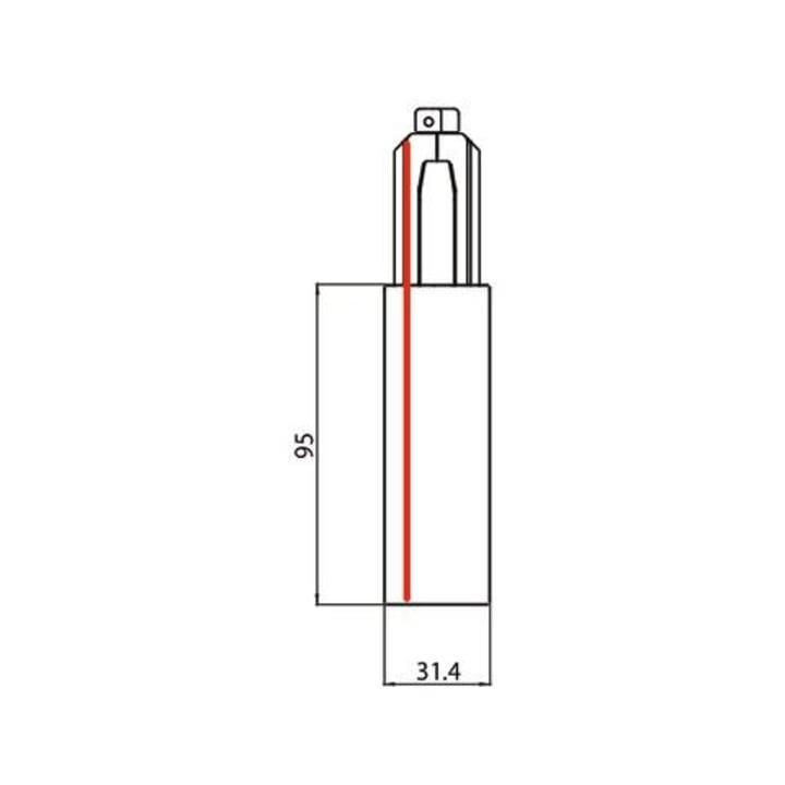 brumberg DALI-Alimentation finale SL gauche blanc 87167070