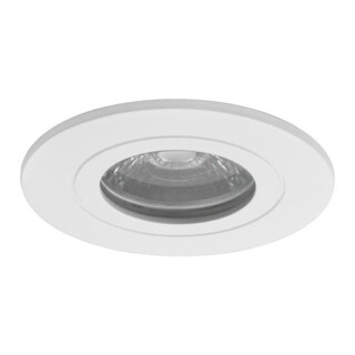 brumberg Einbaudownlight ohne Fassung 27064170 IP44 rund strukturweiß