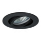 brumberg Einbaustrahler GU10 36143080 schwarz matt rund