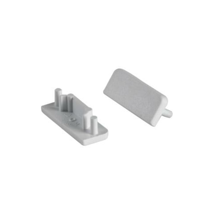 brumberg Endkappen-Set 53038260 silber 18 x 8 x 7mm Kunststoff flach