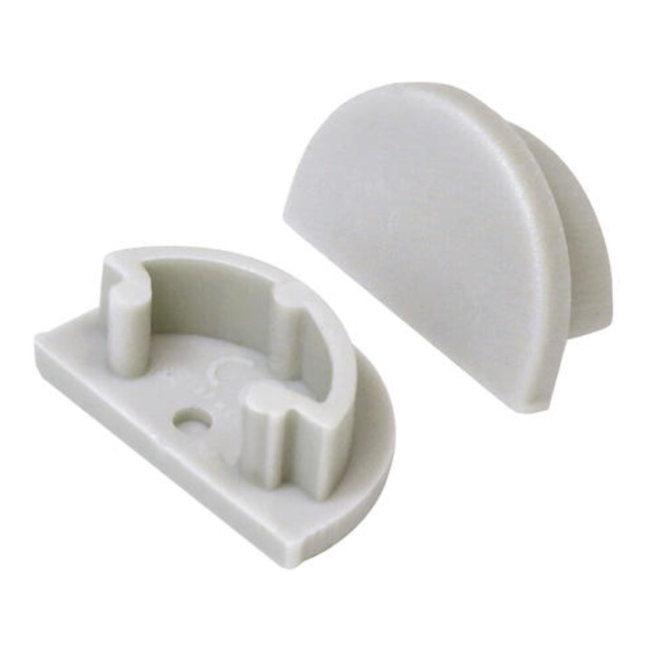 brumberg Endstück Profil 53078260 silber ABS