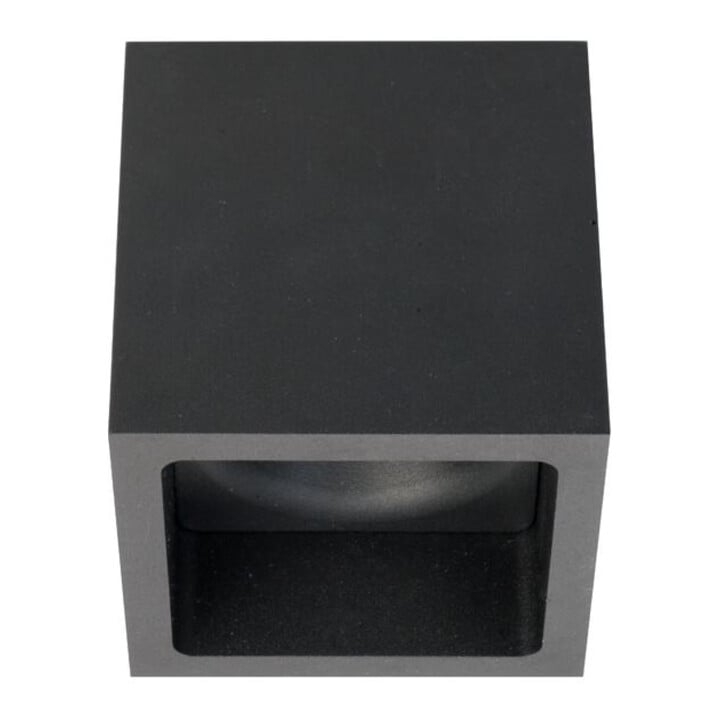 brumberg LED-Aufbaudownlight 15W 3000K 1125lm schwarz quadratisch