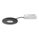 brumberg LED-Einbaudownlight 230V 2700/3000/4000K 4,5W schwarz matt