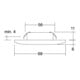 brumberg LED-Einbaudownlight 350mA 4W nickel matt rund
