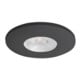 brumberg LED-Einbaudownlight 350mA 4W rund strukturschwarz