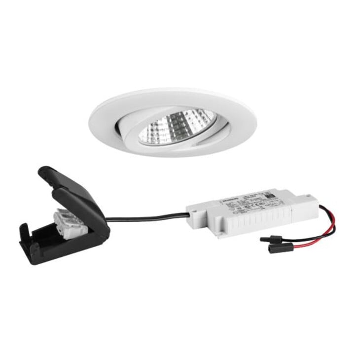 brumberg LED-Einbaustrahler 230V 3000K rund