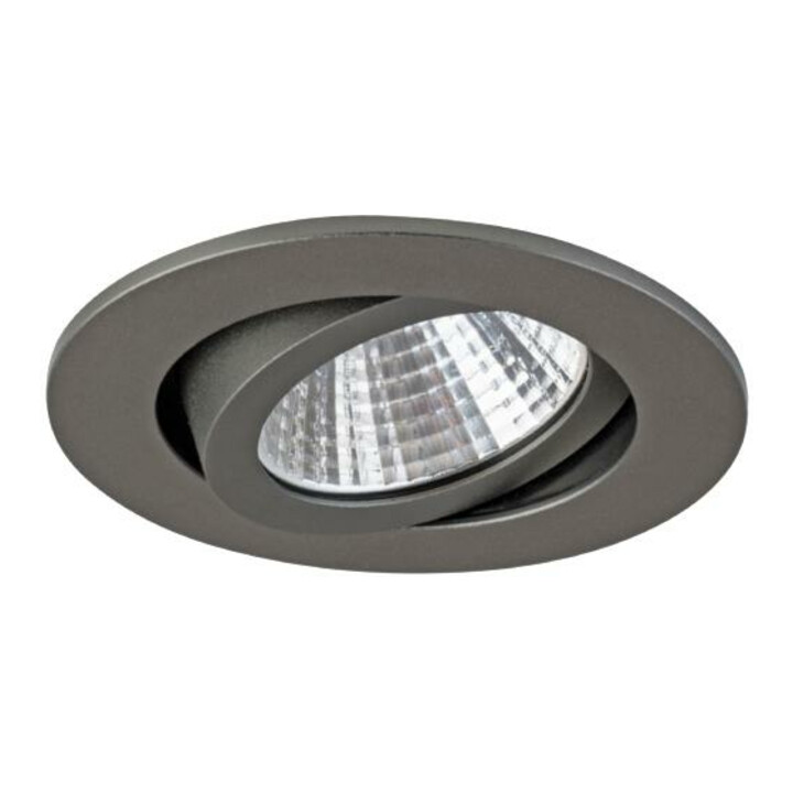 brumberg LED-Einbaustrahler 2700K 350mA titan matt 7W