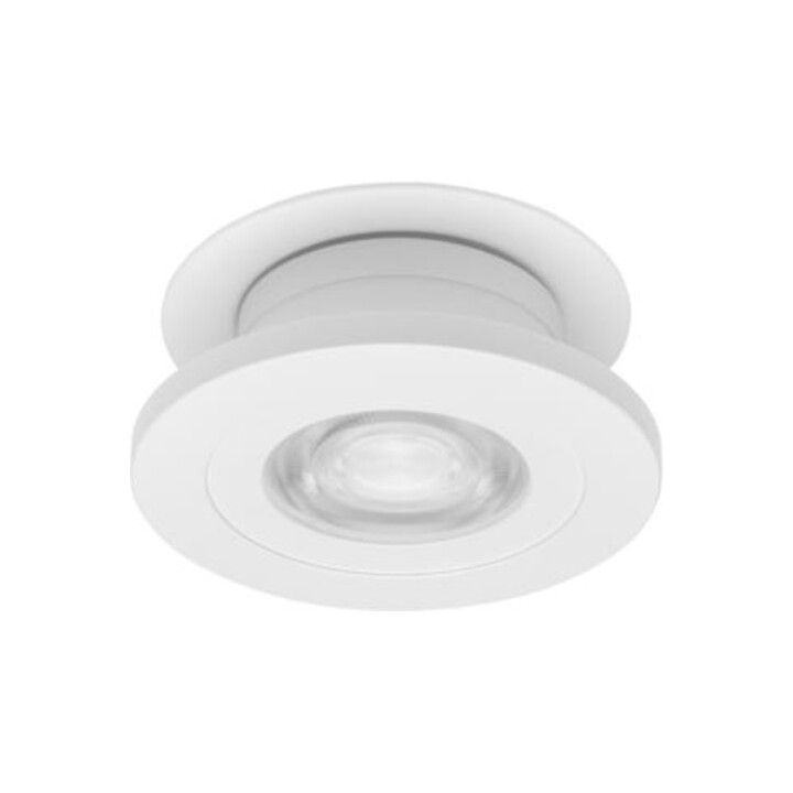 brumberg LED-Einbaustrahler 3000K 350mA 6W rund strukturweiß