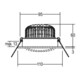 brumberg LED-Einbaustrahler 350mA 12395073 weiß matt rund