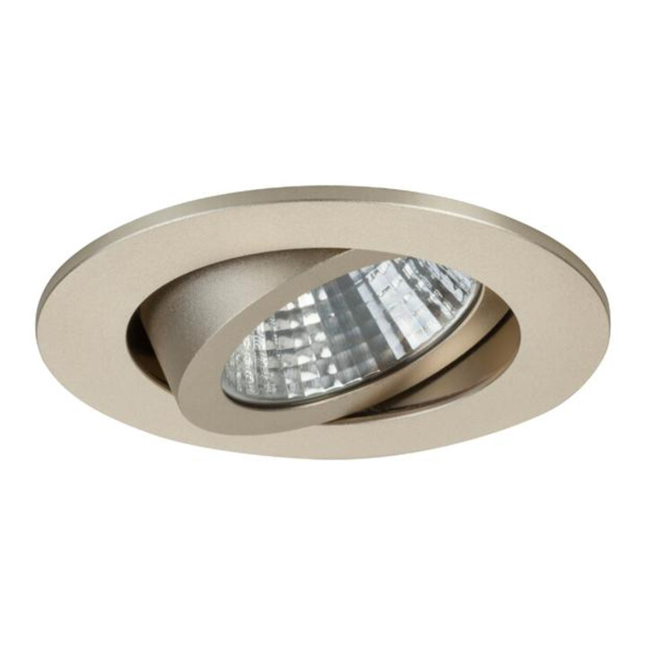 brumberg LED-Einbaustrahler 350mA champagner matt 7W schwenkbar